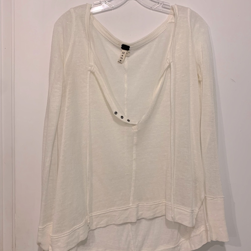 Free people white blouse
